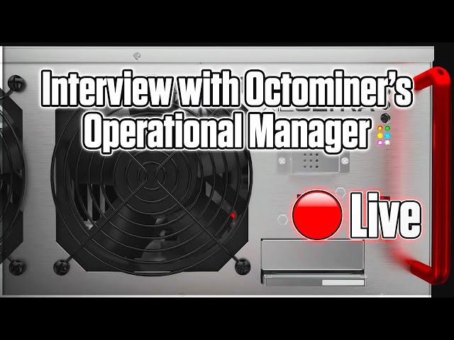 🔴 Interview with the Operational Manager of Octominer!