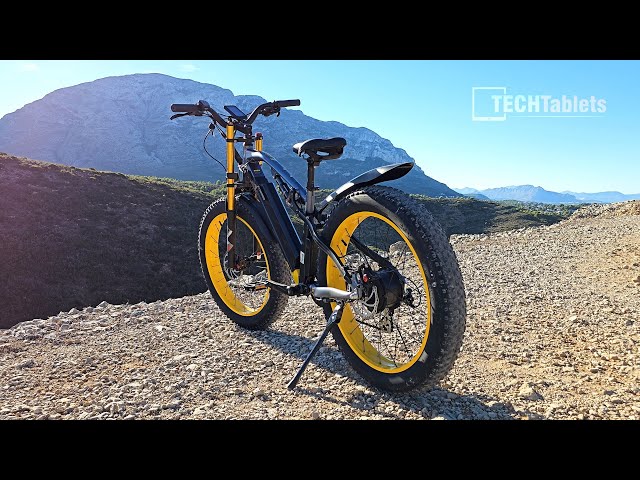 Lankeleisi RV700 Review - 1000W Full Suspension Fat Wheel eBike With 100km Range
