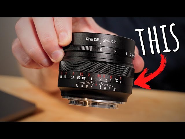 BEST Budget 50mm Lens?! Meike 50mm f/0.95 APS-C for Sony E-Mount