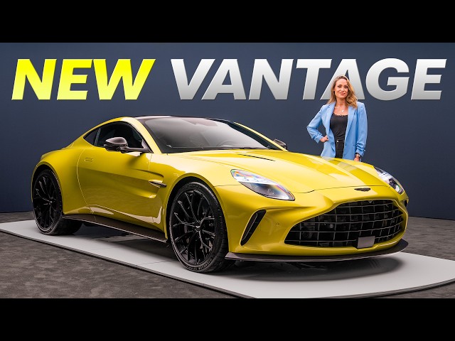 The NEW Aston Martin Vantage Is A 665HP BEAST! | 4K
