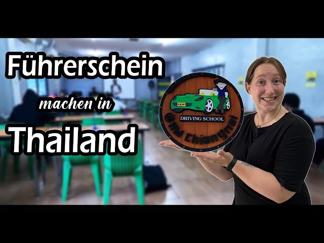 Get a driver's license in Thailand and rewrite an international driver's license