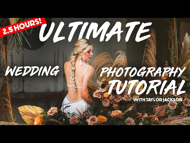 FREE 2.5 HOUR Wedding Photography Tutorial | Behind The Scenes at 10 Full Wedding Days