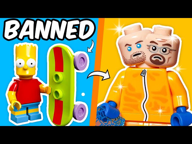 32 BANNED LEGO items..
