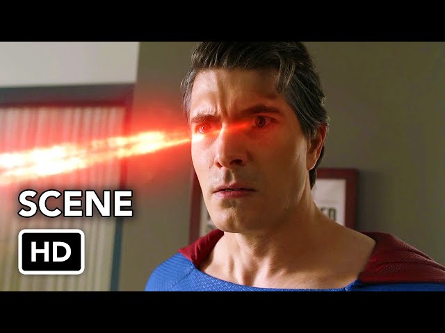 DCTV Crisis on Infinite Earths Crossover - Superman vs Superman Scene (HD)