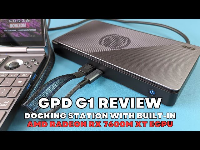 GPD G1 eGPU docking station review - Supercharge your handheld gaming PC with Oculink & USB 4