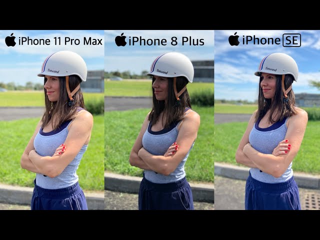iPhone 8 Plus vs iPhone 11 Pro Max vs iPhone SE | Camera Test