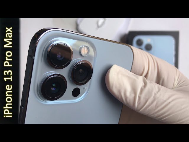 iPhone 13 pro max unboxing Sierra blue  ✨ [2022]  ✨