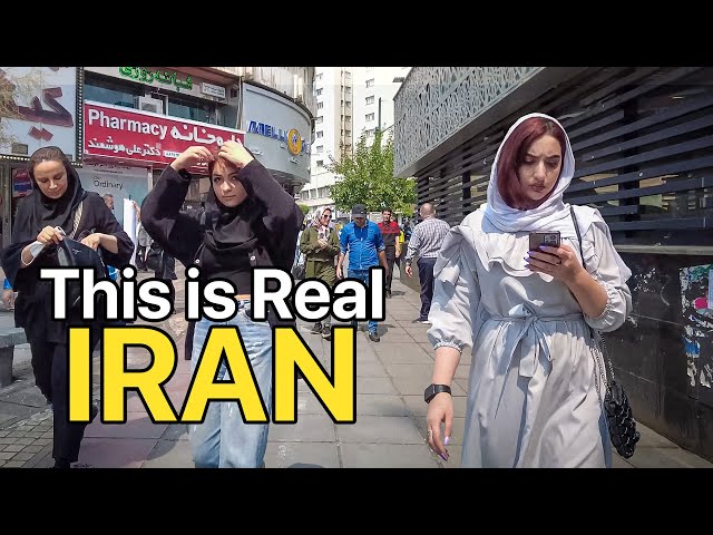 IRAN 🇮🇷 The Reality of Life in the Center of Tehran Now ایران