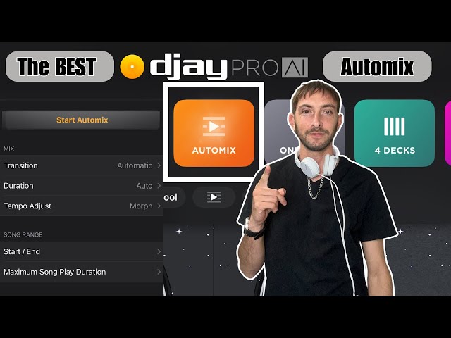 This is why Djay Pro AI Automix is the BEST