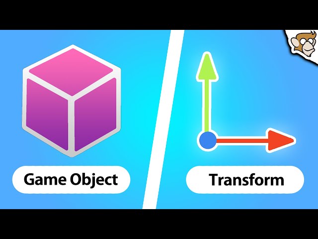What is the DIFFERENCE between Transform and GameObject? (Unity Tutorial for Beginners)
