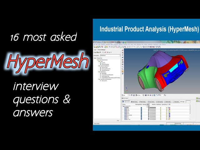 16 most asked HyperMesh interview questions and answers | HyperMesh interview preparation questions