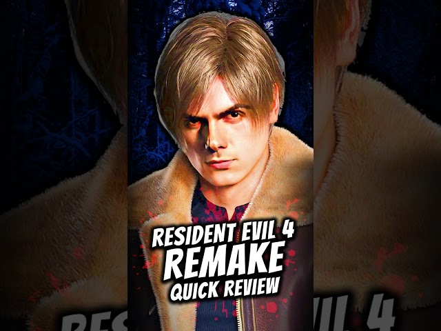 Resident Evil 4 Remake QUICK-REVIEW in 60 Sekunden!