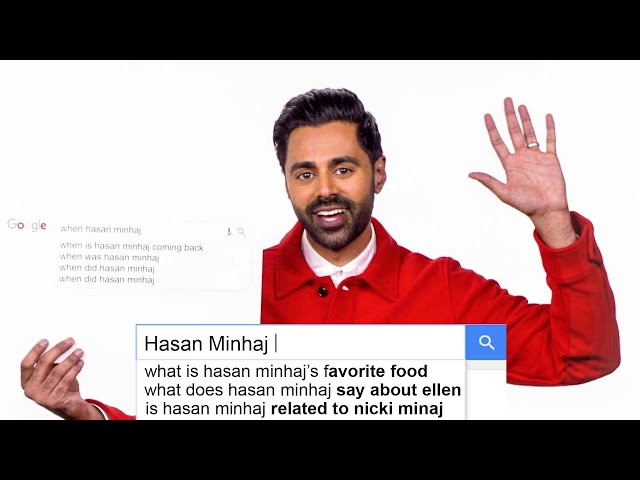 Hasan Minhaj Answers the Web's Most Searched Questions | WIRED