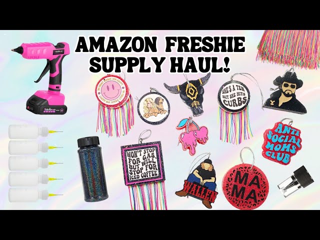 Car Freshie Supply Amazon Haul / Testing Out NEW Freshie Supplies