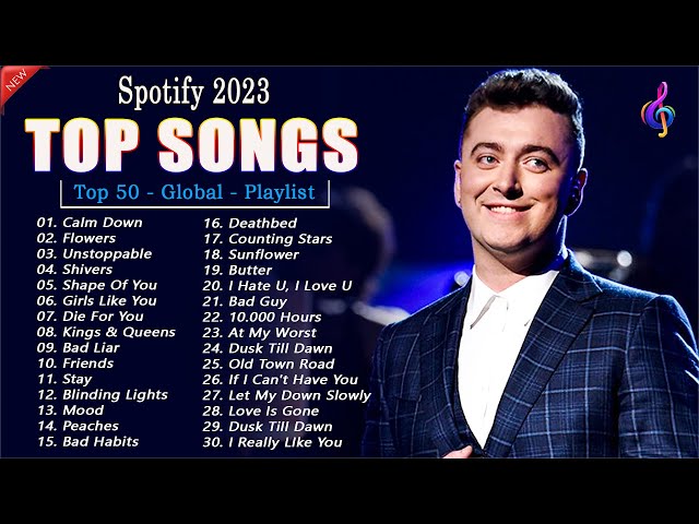 Miley Cyrus, Maroon 5, Adele, Taylor Swift, Ed Sheeran, Shawn Mendes - Billboard hot 100 Songs 2023