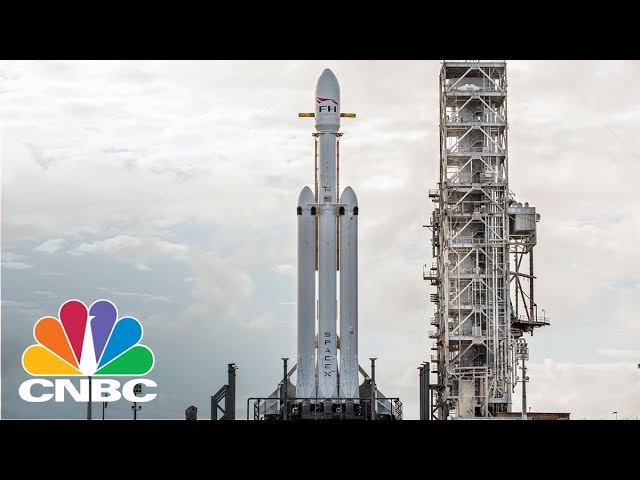 SpaceX Launches Its Falcon Heavy Rocket | CNBC