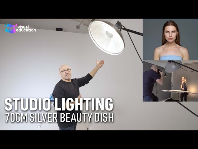 Beauty Dish Studio Lighting: How to Create Dramatic Portraits