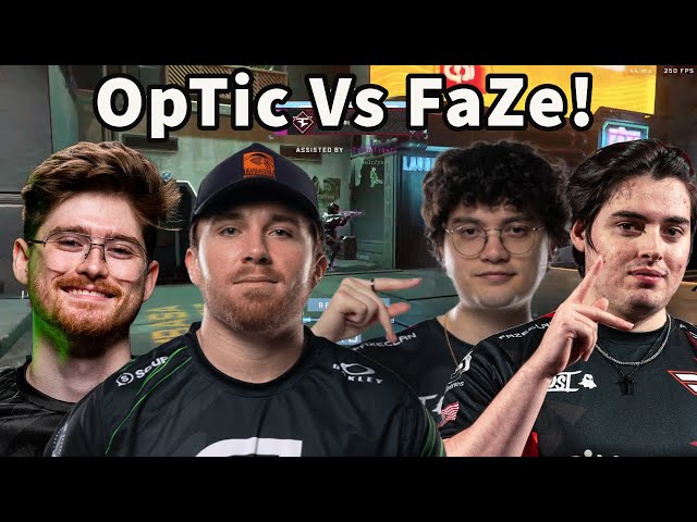 OpTic Are Looking CLEAN In Scrims Vs World Champs FaZe!!