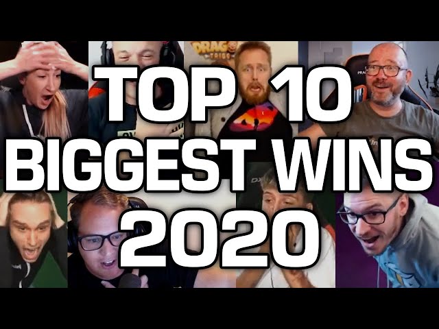 Top 10 - Streamers Biggest Wins of 2020