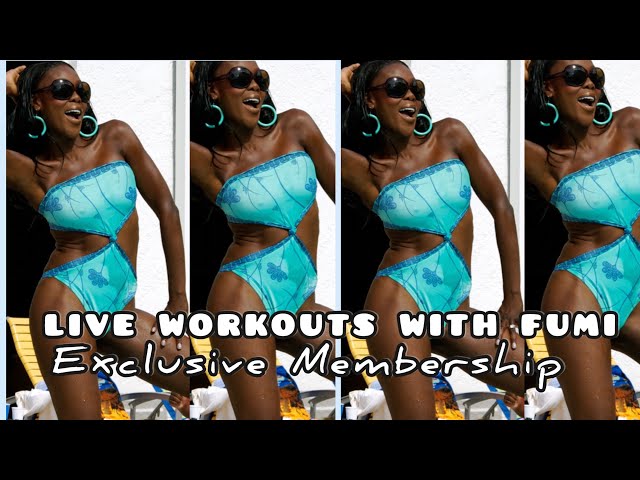 HOW 2 BECOME AN EXCLUSIVE MEMBER OF LIVE WORKOUTS WITH FUMI & BEHIND THE SCENES INTO HER BRAND!