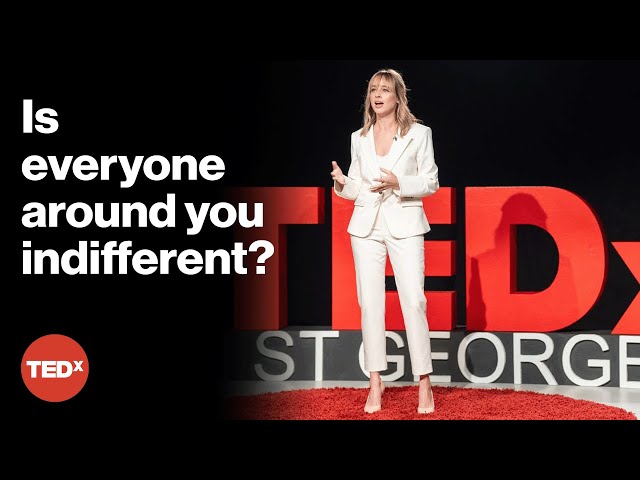 How to get people to give a sh*t | Jessica Kriegel | TEDxStGeorgeStudio