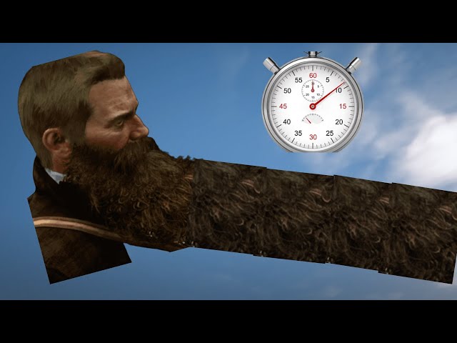 How fast can I grow Arthur's beard?