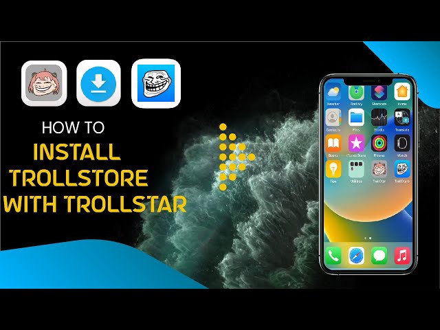How to Install TrollStore 2 On iOS 16.0 - iOS 16.6.1 with TrollStar 2024