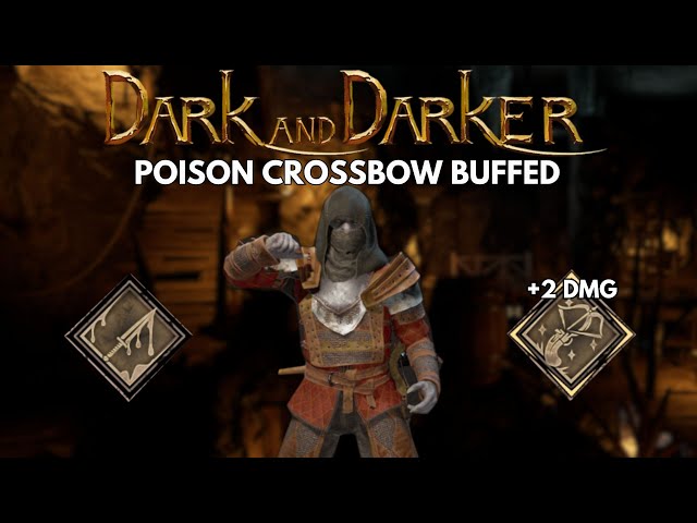 Rogue Crossbow Buffed! | Rupture Poison Build | Dark And Darker