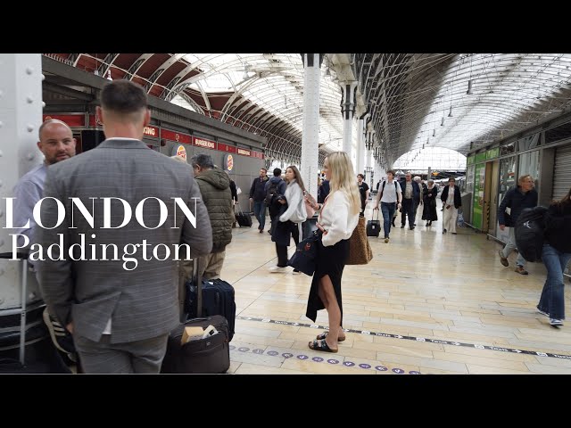 London Paddington | Paddington Station Walking Tour [4K HDR]