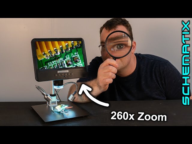 This is a Bargain! II Andonstar AD208 Digital Microscope 8.5" LCD Review