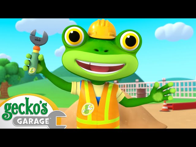Eric the Wrecking Ball | Gecko's Garage Stories and Adventures for Kids | Moonbug Kids