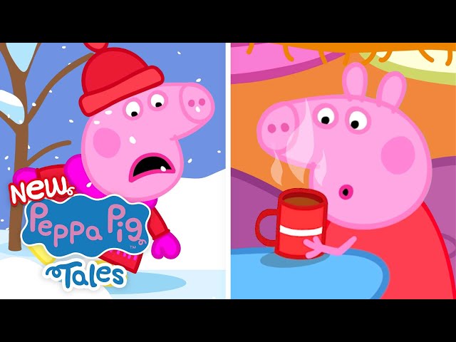 Peppa Pig Tales 🐷 Peppa's Hot Vs Cold Day  🐷 BRAND NEW Peppa Pig Episodes