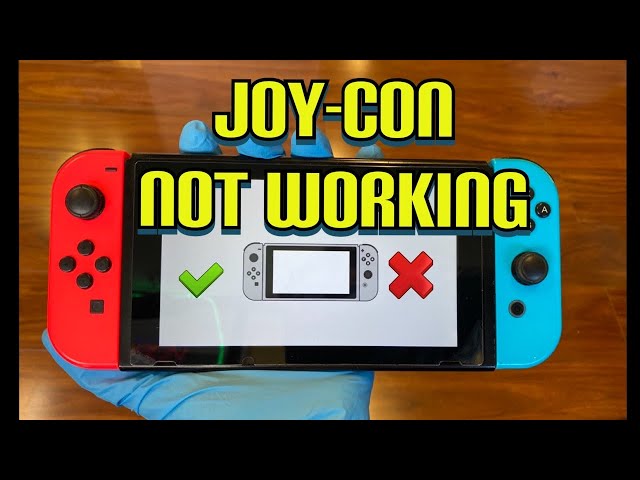 Nintendo Switch - How To Fix  Joy-con - Connection Fail - Broken Controller Sliding Rail