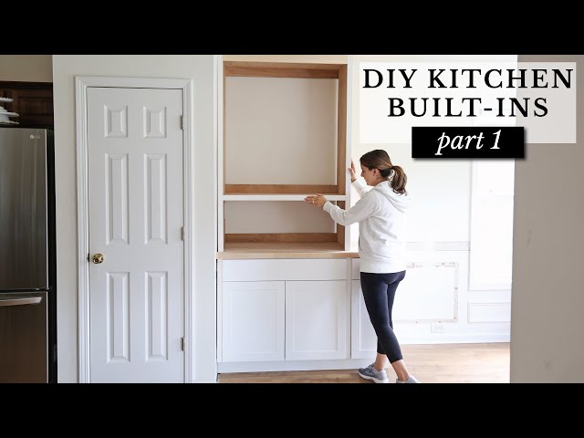 Adding More Kitchen Storage - DIY Kitchen Built-Ins (PART 1)