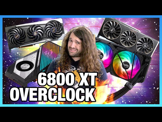 Custom AMD RX 6800 XT Strix vs. Nitro+ & Merc Overclocking Recap