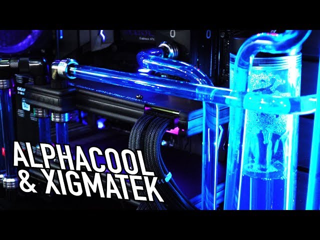 Custom Cooling, Cases & Fans | Alphacool and Xigmatek | Computex 2018|
