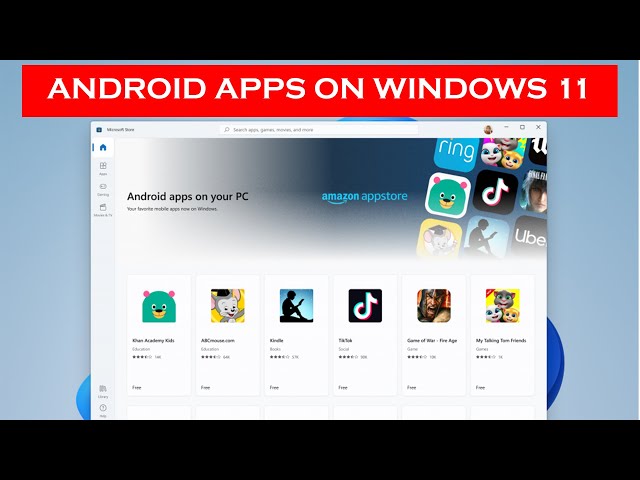 Windows 11 To Run Android Apps Natively #shorts