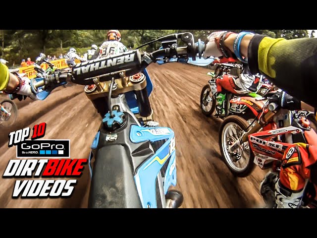 Top 10 Most Viewed Dirt Bike GoPro Videos of All Time!