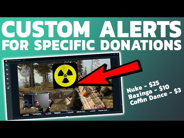 HOW TO CREATE CUSTOM DONATION ALERTS IN STREAMLABS