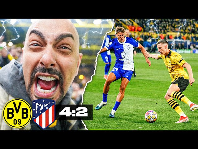 GÄNSEHUT PUR!🔥 Dortmund vs Atletico Madrid / Stadionvlog XXL