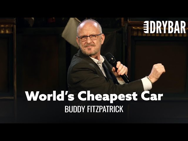 Driving The Cheapest Car In The World. Buddy Fitzpatrick - Full Special