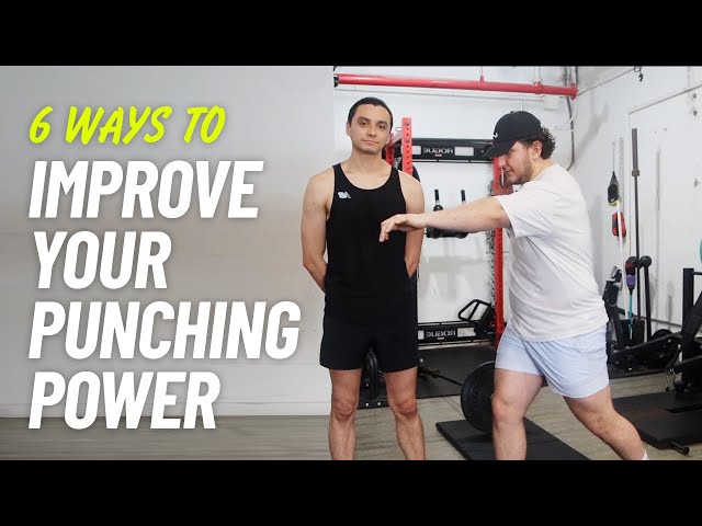 6 Exercises to Improve Your Punching Power, Equipment Optional!