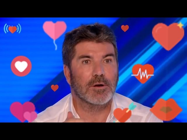 OMG! Simon Got The HOTS For This Woman! Look At His FACE!