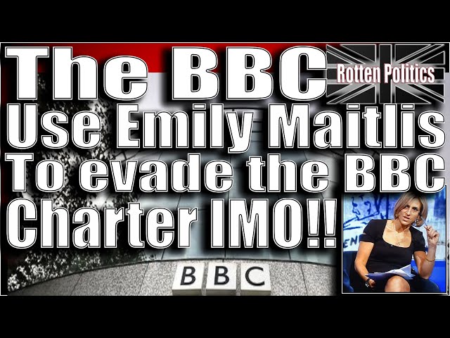 Emily Maitlis is a pawn and has been used to evade the bbc charter IMO