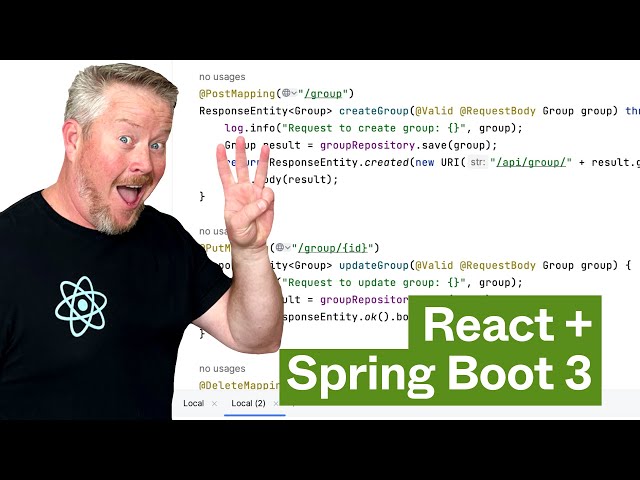 Use React and Spring Boot to Build a Simple CRUD App