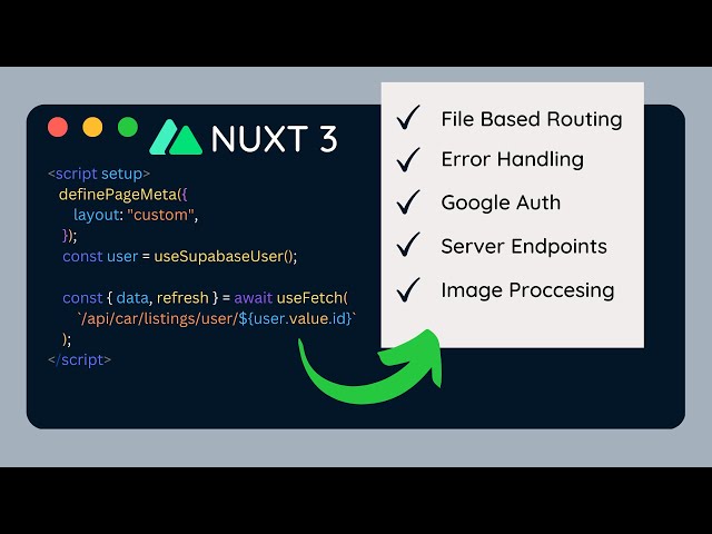 Nuxt 3 - Building a Complete Project