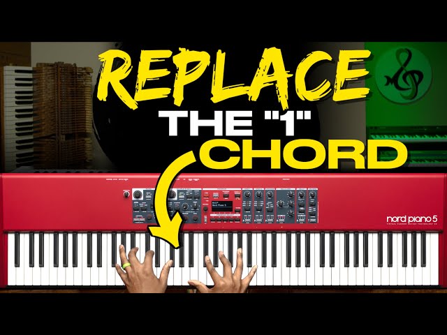 Play Drop 2 Chord Progressions | Substitution for the 1 Chord!!!