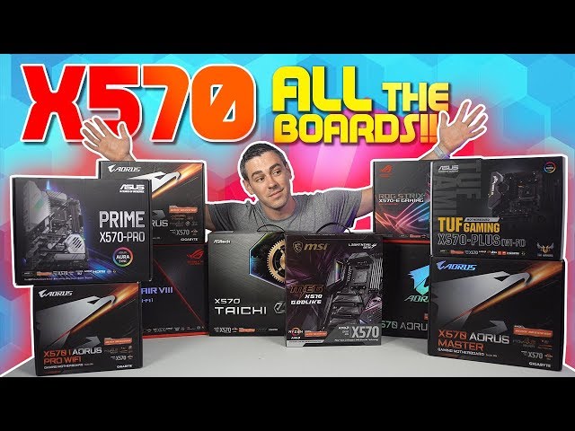 The ULTIMATE AMD X570 Motherboard Roundup Review [11 Motherboards BENCHMARKED]