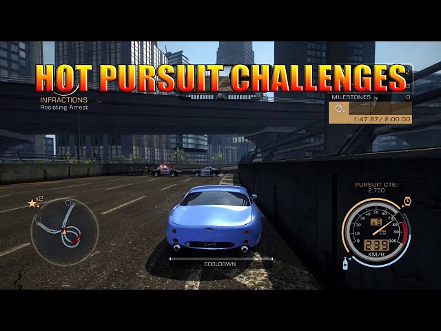NFS Hot Pursuit Challenges - TVR Tuscan S (Challenge #71 Hard)