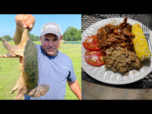Louisiana Snapping Turtle(Catch*Clean*Cook) Cajun Made Turtle Sauce Piquante